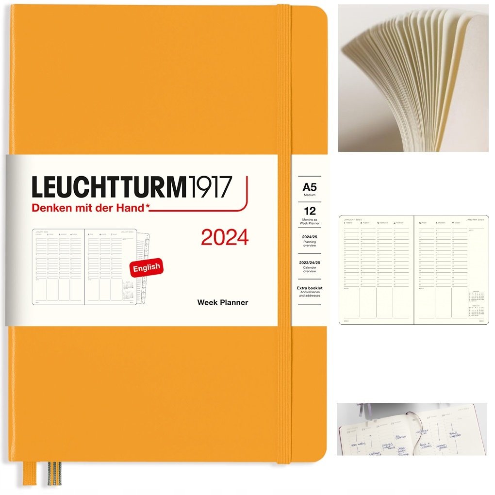 LEUCHTTURM1917 Planer kalendarz książkowy A5 tyg.