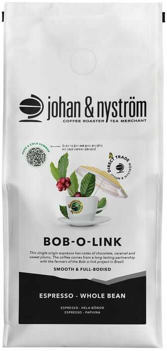 Johan & Nyström - Bob-o-link Espresso 500g
