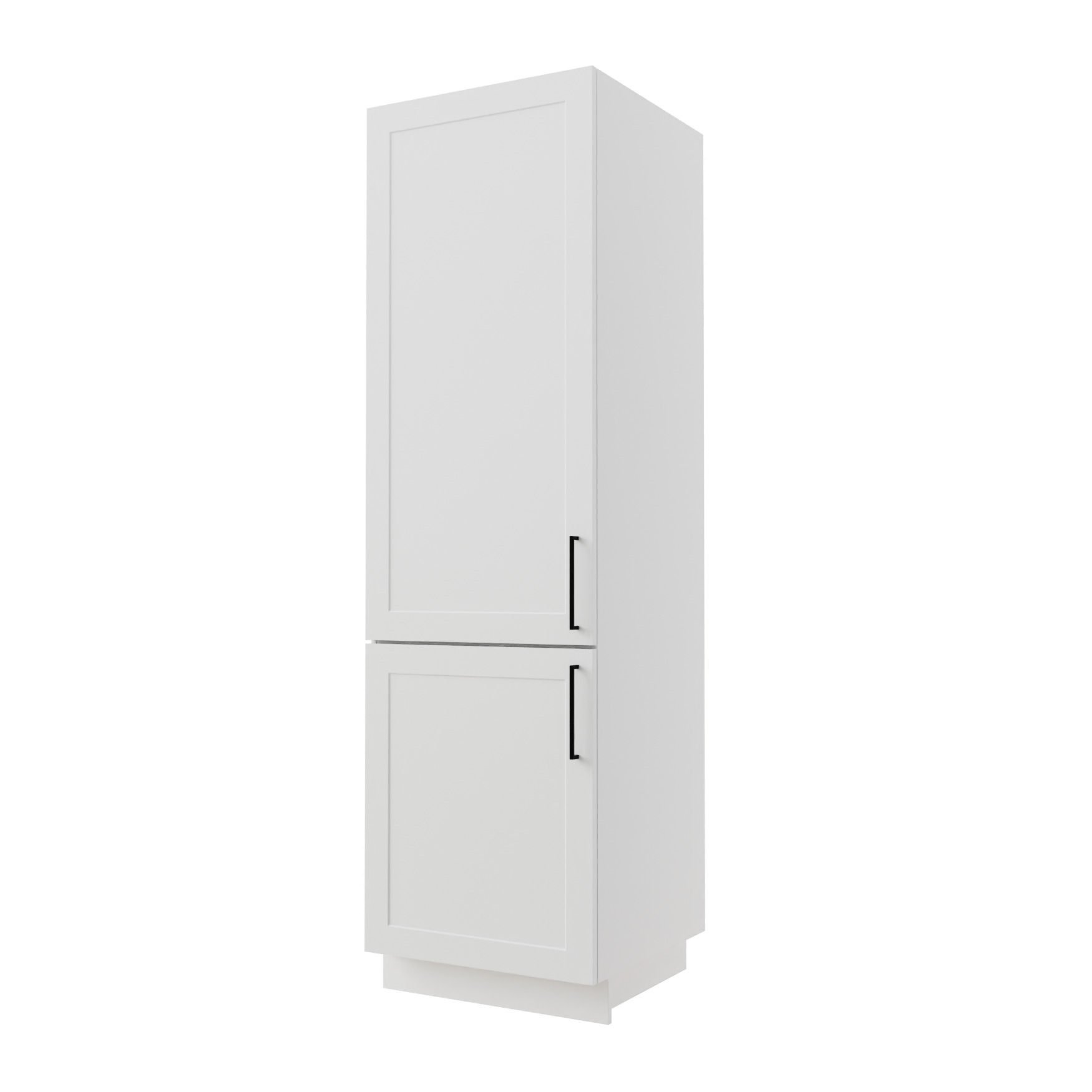 Słupek Arco Do Zabudowy Lodówki 60X197 Cm Mdf Folia Biały Mat