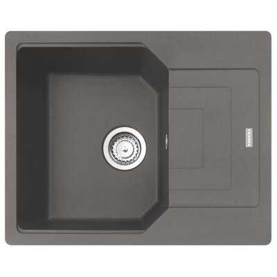 Franke Urban UBG 611-62 GSC Zlewozmywak granitowy jednokomorowy 62x50 cm kamienny szary 114.0687.266