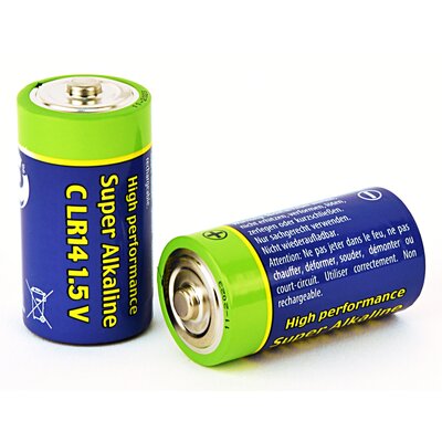 Gembird Bateria LR14 C-cell 1.5V 2 sztuki blister