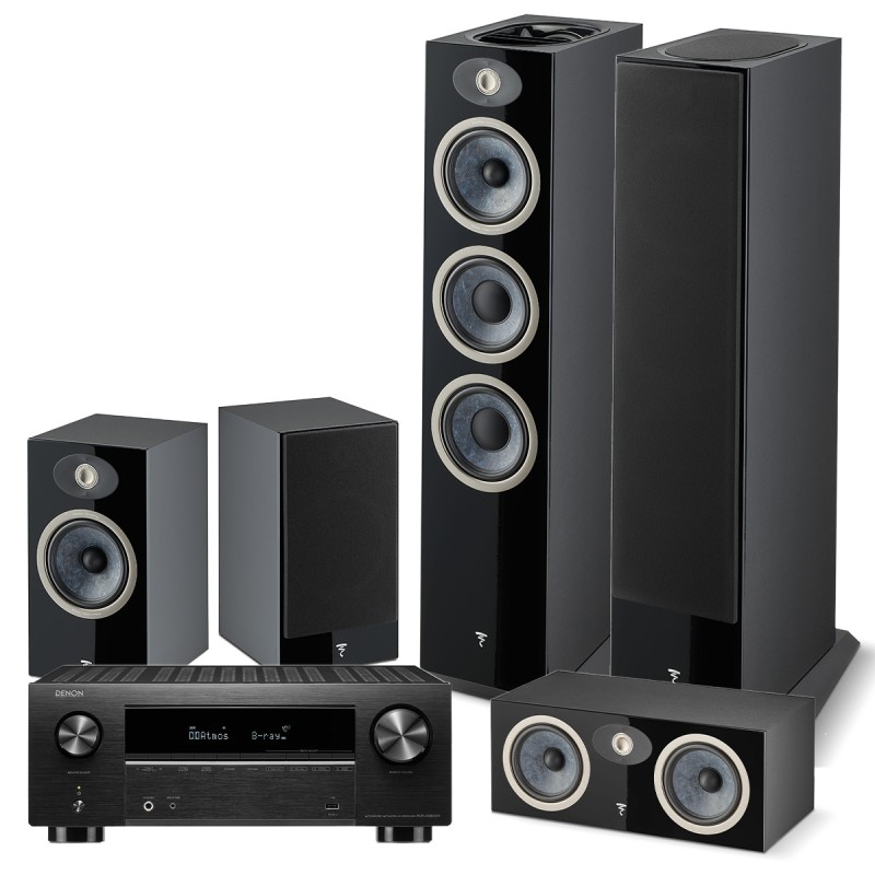 Kino domowe: Denon AVC-X3800H + Focal THEVA N3D/N1/CENTER, Kolor: Czarny