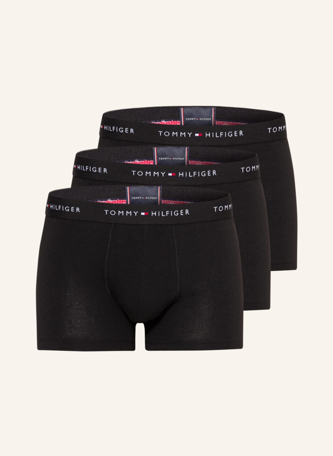 Tommy Hilfiger Bokserki, 3 Szt. schwarz