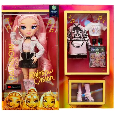 Lalka Rainbow Vision Rainbow High - Minnie Choi Mga Entertainment