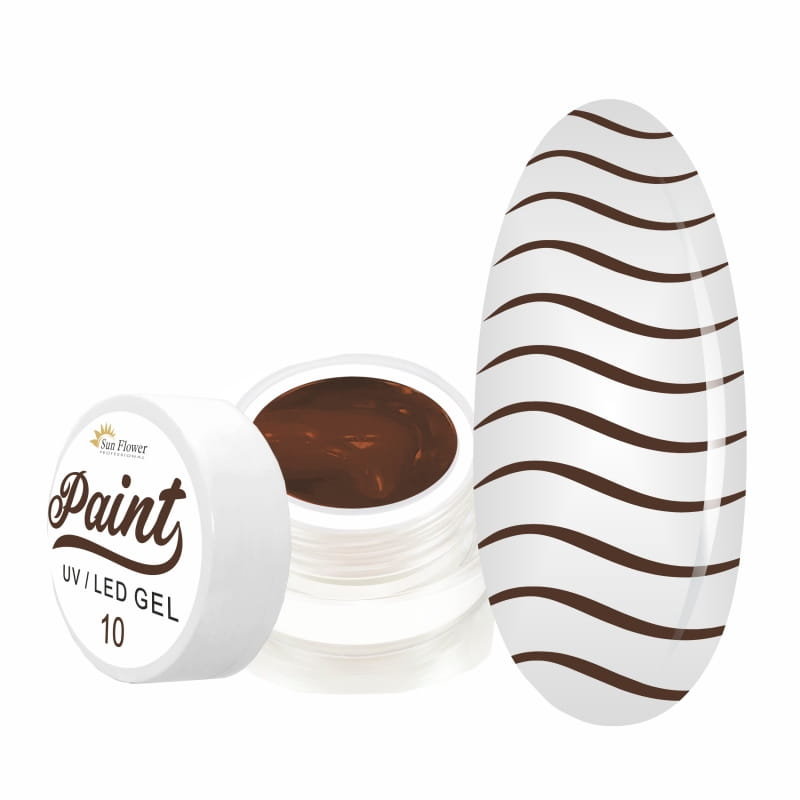 Paint Gel Kolor - Brown 10