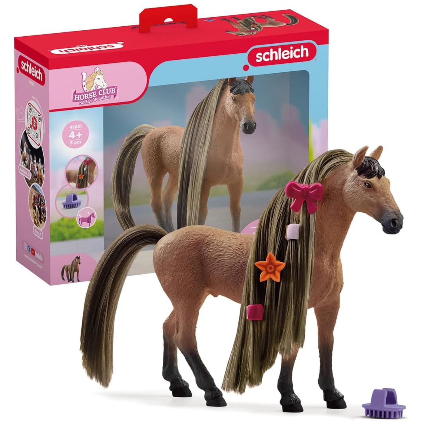 Schleich Sofia's Beauties Piękny ogier rasy achal tekkiner 42621