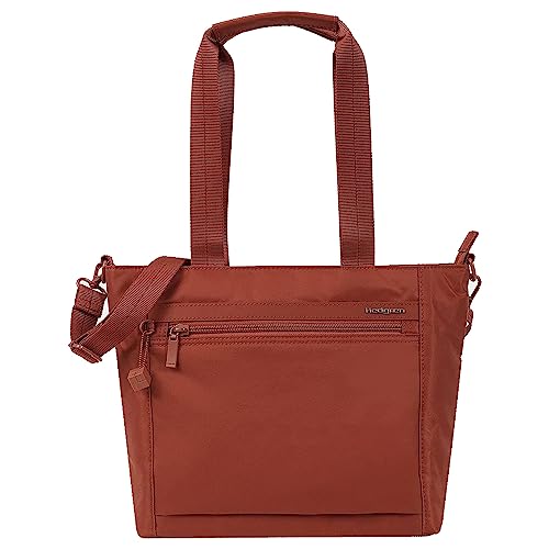 Hedgren Medium TOTE RFID ZOE TERRACOTTA M Unisex Dorosły, Terakota, M, Boho