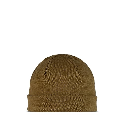 Buff Czapka dzianinowa pręgowana brązowa unisex jeden rozmiar