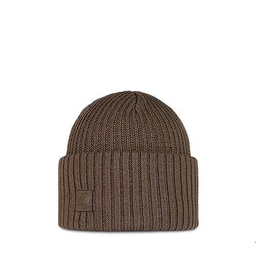 Buff Dzianinowa czapka Rutger Brindle Brown Unisex jeden rozmiar