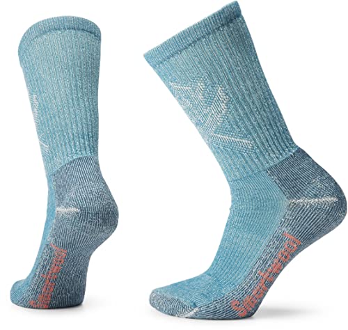 Smartwool Damskie skarpety trekkingowe Classic Edition Light Cushion Leaf Pattern Crew Socks (1 szt.)