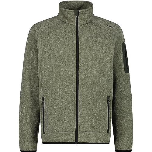 CMP męska kurtka Knit-Tech Knit-Tech, Kaki-Oil Green, 48