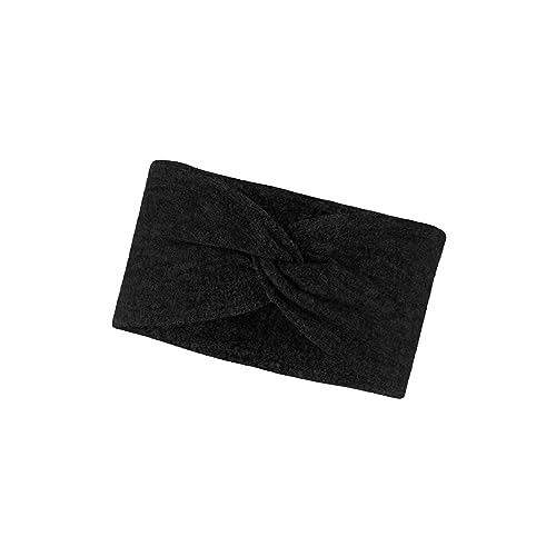 Buff Opaska polarowa z merynosów, czarna, unisex, jeden rozmiar