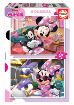 Puzzle 2x20 Myszka Minnie G3