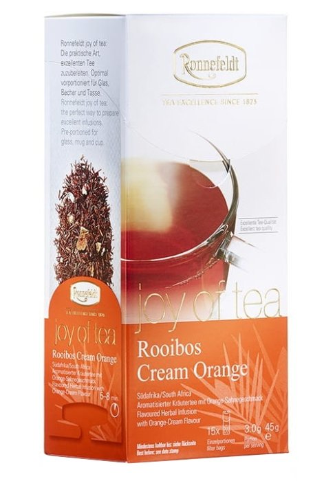 Ronnefeldt Herbata Joy of Tea Rooibos Cream Orange 15 szt