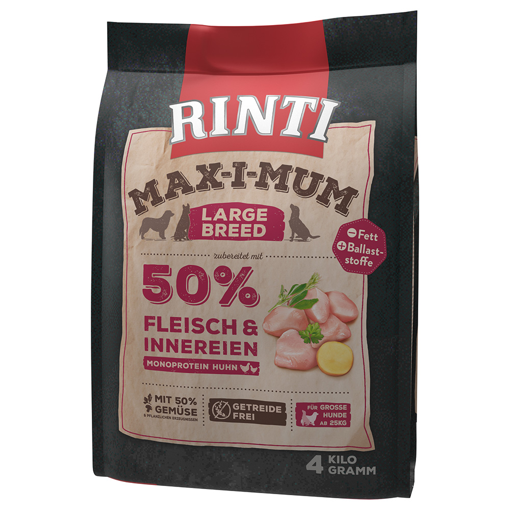 RINTI Max-I-Mum Large Breed, kurczak - 2 x 4 kg