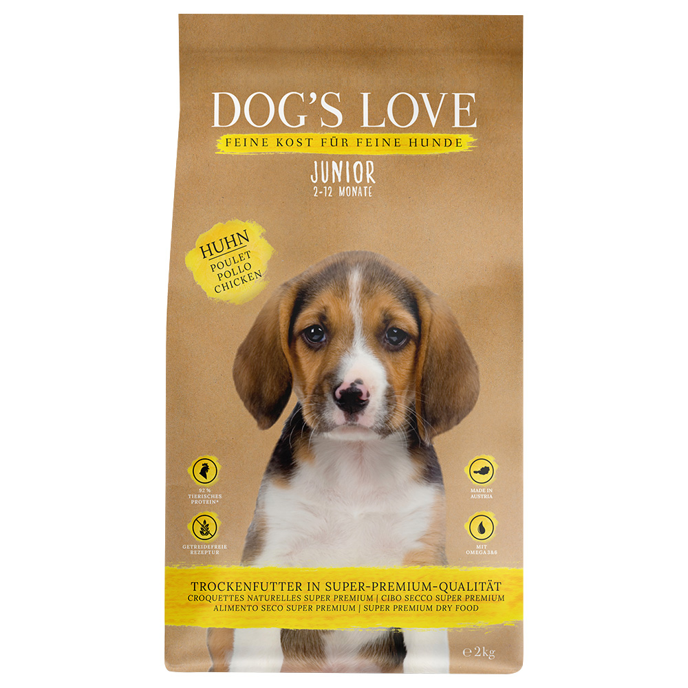 Dog´s Love Junior, kurczak - 12 kg