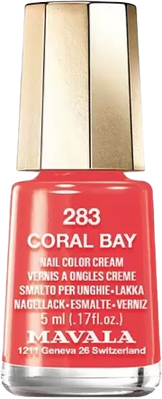 Lakier do paznokci Mavala Nail Polish 283 Coral Bay 5 ml (7618900912830)