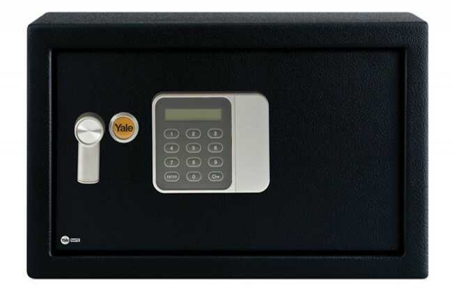 Sejf podstawowy YALE Guest YSG/250/DB1 ( wym.250x350x250 WxSxG)