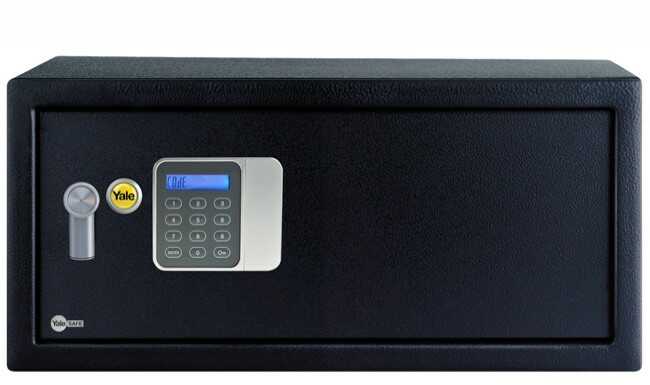 Sejf podstawowy YALE Guest YLG/200/DB1 (wym. 200x430x350 WxSxG) - na laptop