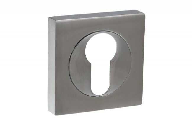 Szyld do klamki GABI chrom/satyna na wkład