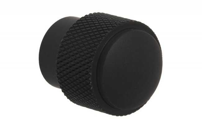 Gałka meblowa INDU czarna fi 20mm (GINBL)