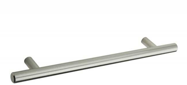 Uchwyt meblowy RELING (rozstaw: 96 mm, szerokość: 157 mm), nikiel satyna