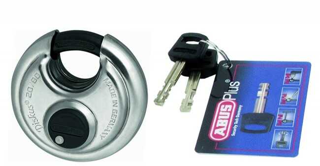 Kłódka Abus Diskus 20/70, stal nierdzewna