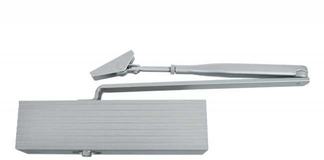 Samozamykacz TS-15 SGS 2/3/4/5 srebrny z ramieniem