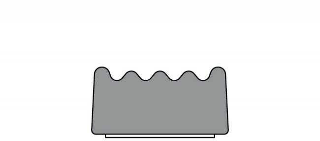 Uszczelka samoprzylepna DGP SD-69/4-0 10x5 czarna 100 m