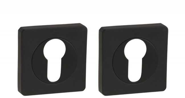 Szyld kwadratowy GAMET PLT-24-Y-L36-KW-BL, na wkładkę, czarny