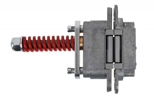 Zawias niewidoczny Anselmi AN 107 3D C60 z samodomykiem (drzwi do 60 kg), nikiel matowy