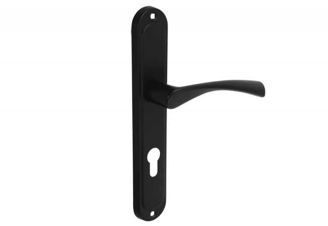 Klamka Gamar ETNA, rozstaw 72 WB, czarny mat