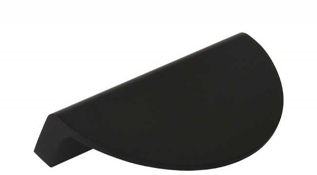 Uchwyt meblowy MOON czarny 64mm (UMBOOBL64)