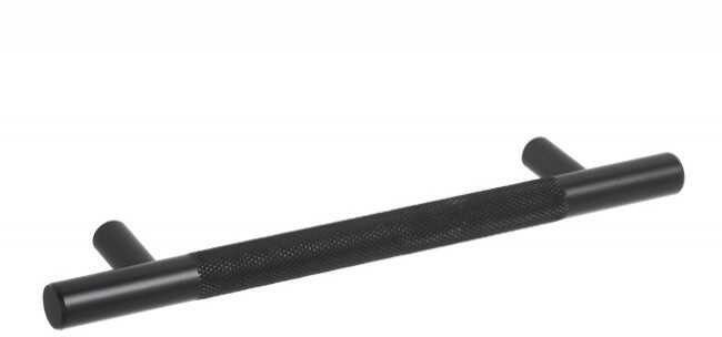 Uchwyt meblowy INDUSTRIAL czarny 128mm (UREINBL128)