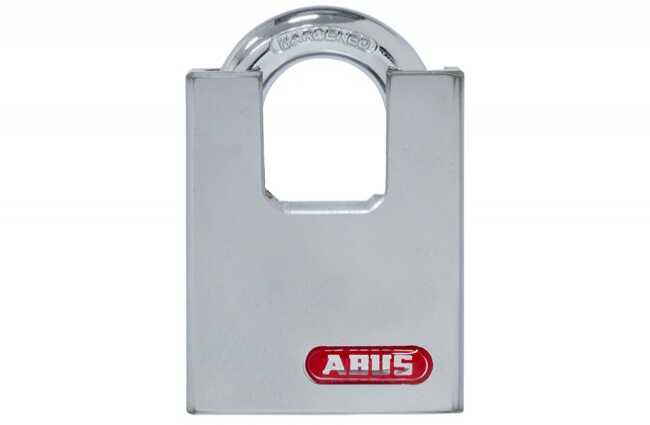Kłódka stalowa ABUS 838CS/50 z chronionym pałąkiem, 4 klucze dyskowe
