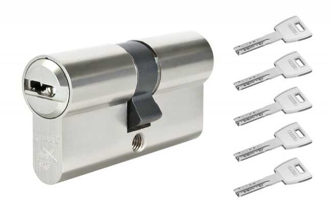 Wkładka antywłamaniowa ABUS X12 40/65 nikiel, GRUP/5/X03/X01/BS01