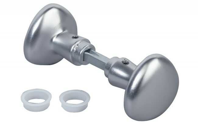 Gałko-gałka Locinox aluminiowa trzpień 8mm(3006R)