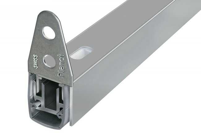 Listwa uszczelniająca progowa opadająca PLANET MF, L-835 mm ,(50dB),PCV i aluminium (50084)