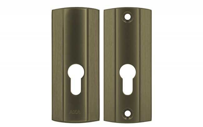 Rozeta AXA PRESTIGE DŁUGA WB, klasa 3, kolor F4 - stare złoto