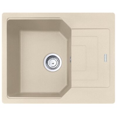 Franke Urban UBG GSC 611-62 Zlewozmywak granitowy jednokomorowy 62x50 cm beżowy 114.0687.267