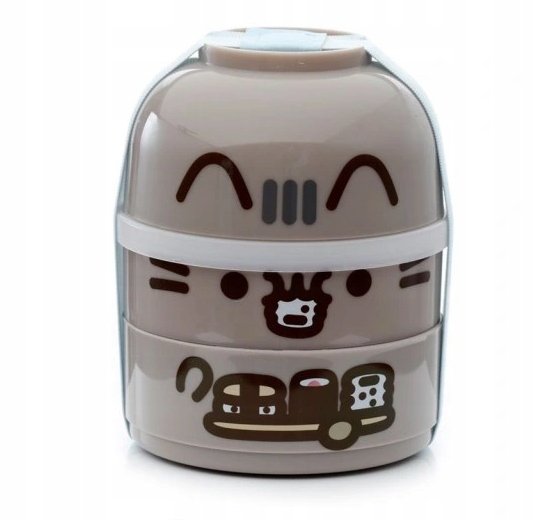 Kot Pusheen Puszin lunchbox śniadaniowka 3w1