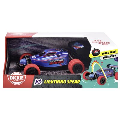 Dickie Toys RC Lightning Spear, samochód wyścigowy, samochód RC, pojazd RC 201105003