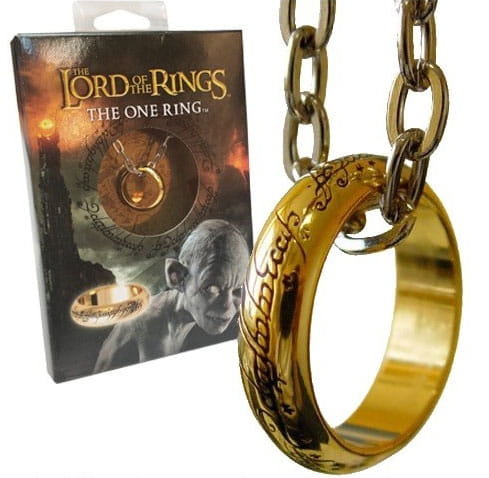 Pierścień Lord Of The Rings Władca Pierścieni Z Naszyjnikiem