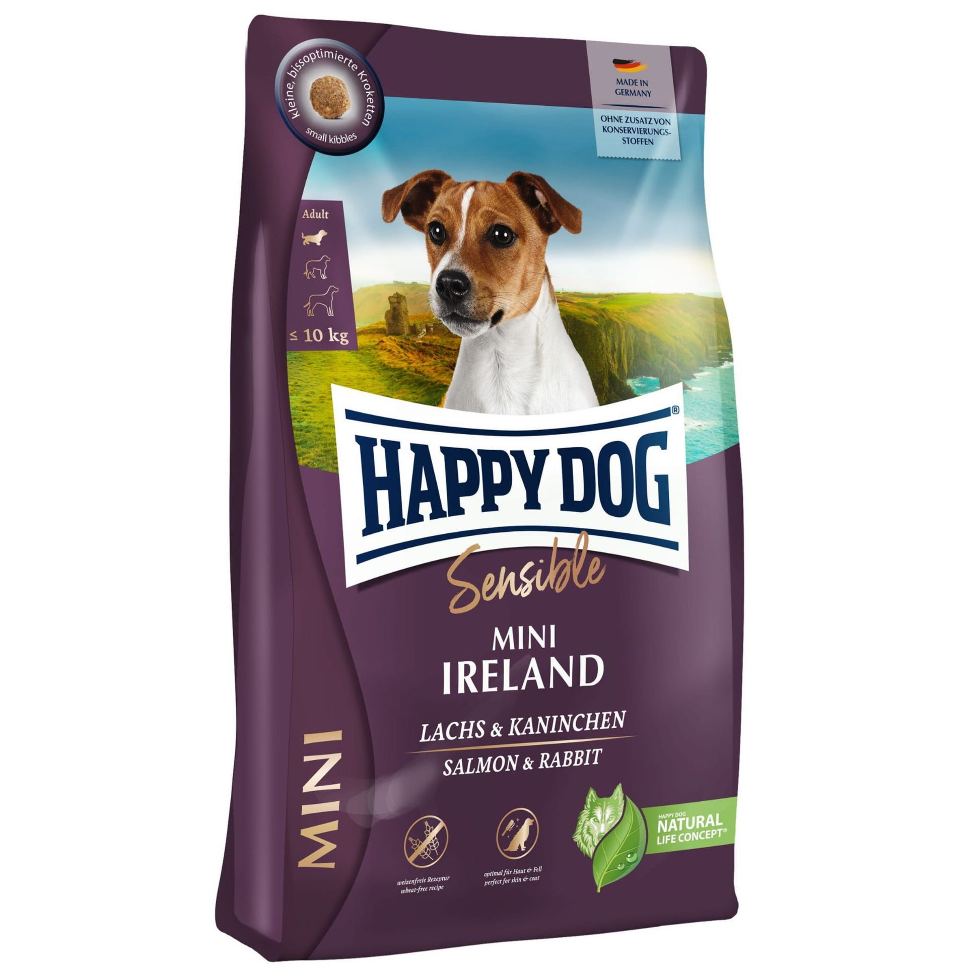 HAPPY DOG Mini Ireland Sucha karma dla psów małych ras 4 kg