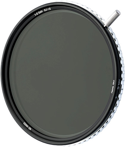 Filtr szary Nisi o zmiennej przepuszczalności TRUE COLOR ND-VARIO (ND1-5), 43mm -  Raty