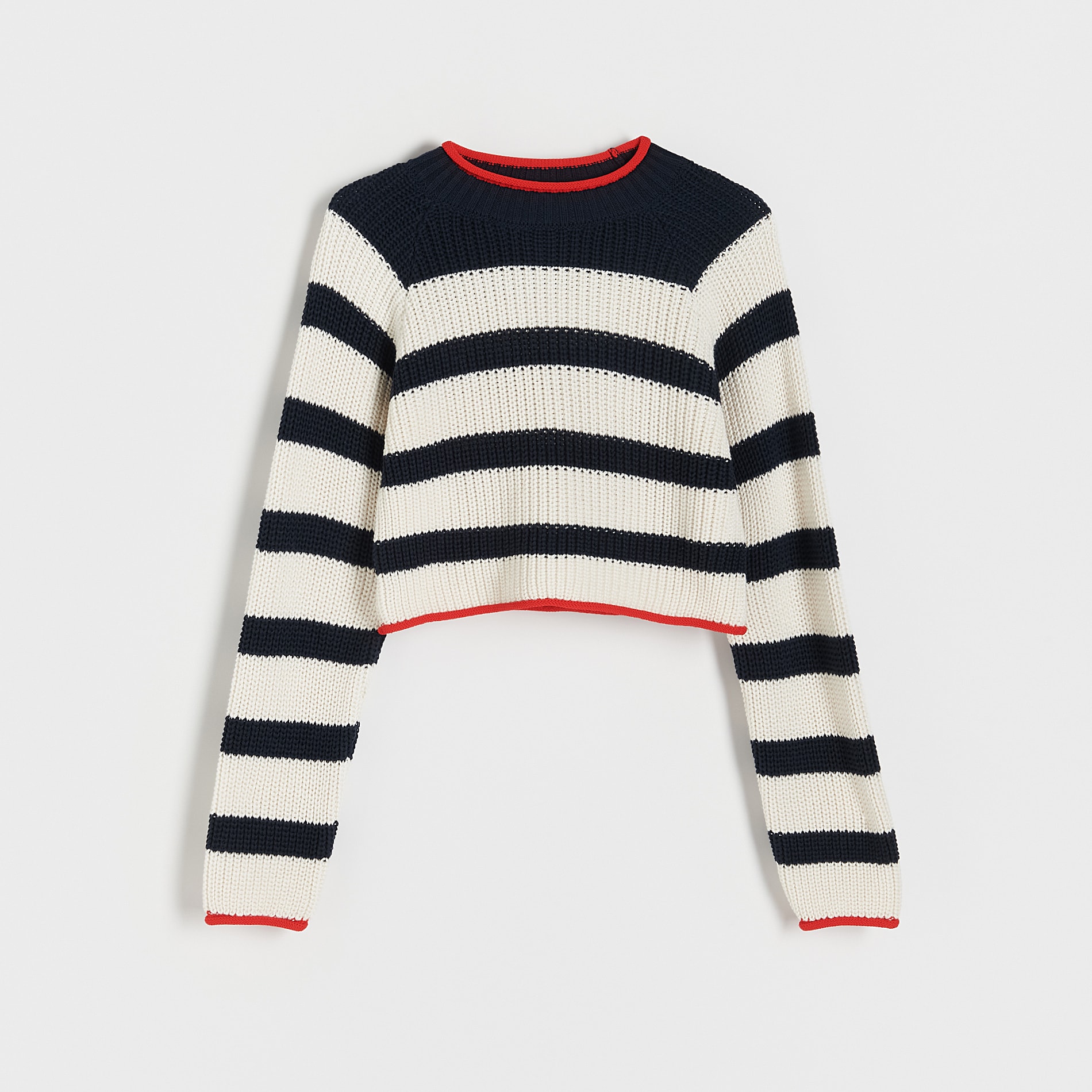 Reserved - Sweter w paski - Wielobarwny