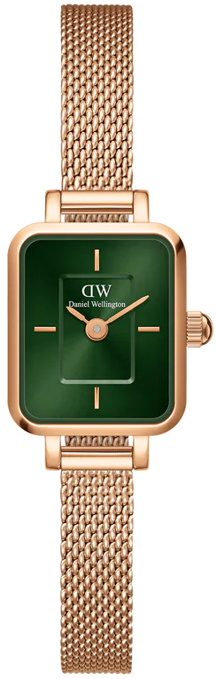 Zegarek Daniel Wellington DW00100648 Quadro Mini Melrose Emerald 18 mm - Natychmiastowa WYSYŁKA 0zł (DHL DPD INPOST) | Grawer 1zł | Zwrot 100 dni