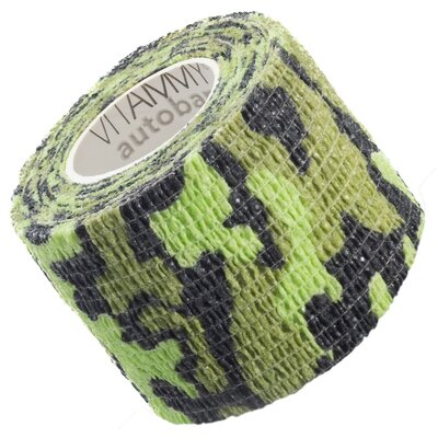 Elastyczny bandaż kohezyjny VITAMMY Autoband Zielone Moro 5 x 450 cm
