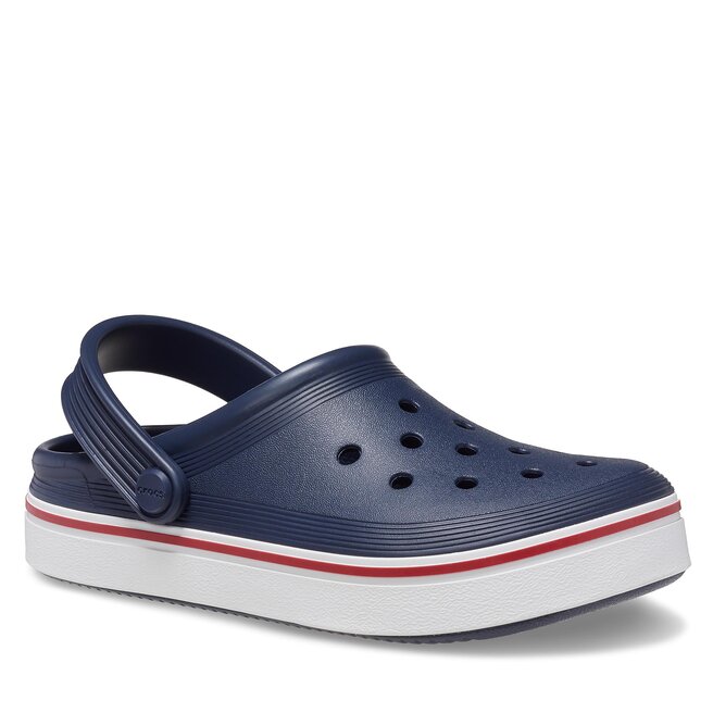 Klapki Crocs Crocs Crocband Clean Clog Kids 208477 Navy/Pepper 4CC