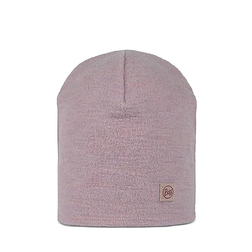 Buff Czapka polarowa Merino Lilac Sand Unisex jeden rozmiar